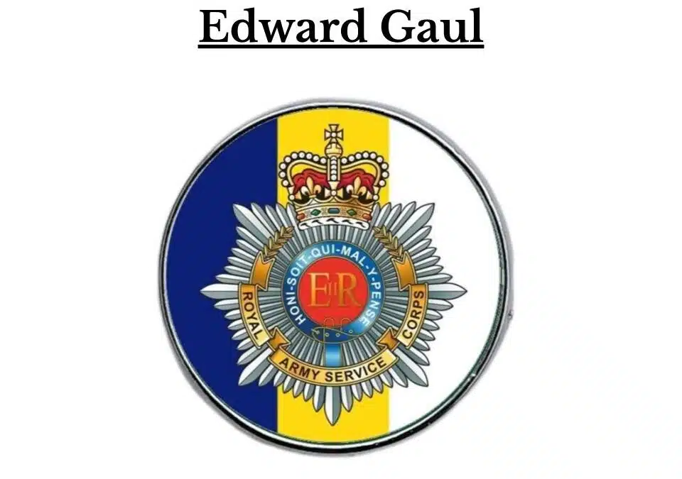 Fallen Bedians: Edward Gaul